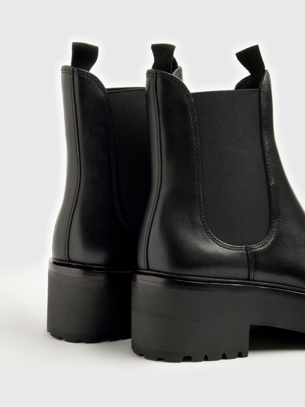 Loeffler Randall Black Chunky Chelsea Ankle Boots - Picture 3 of 10